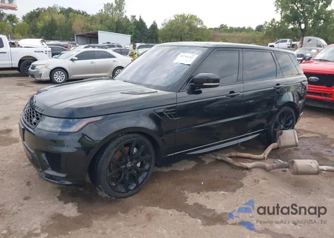 2020 Land Rover Range Rover Sport Hse Mhev из США, поврежденный, VIN SALWR2SUXLA883771